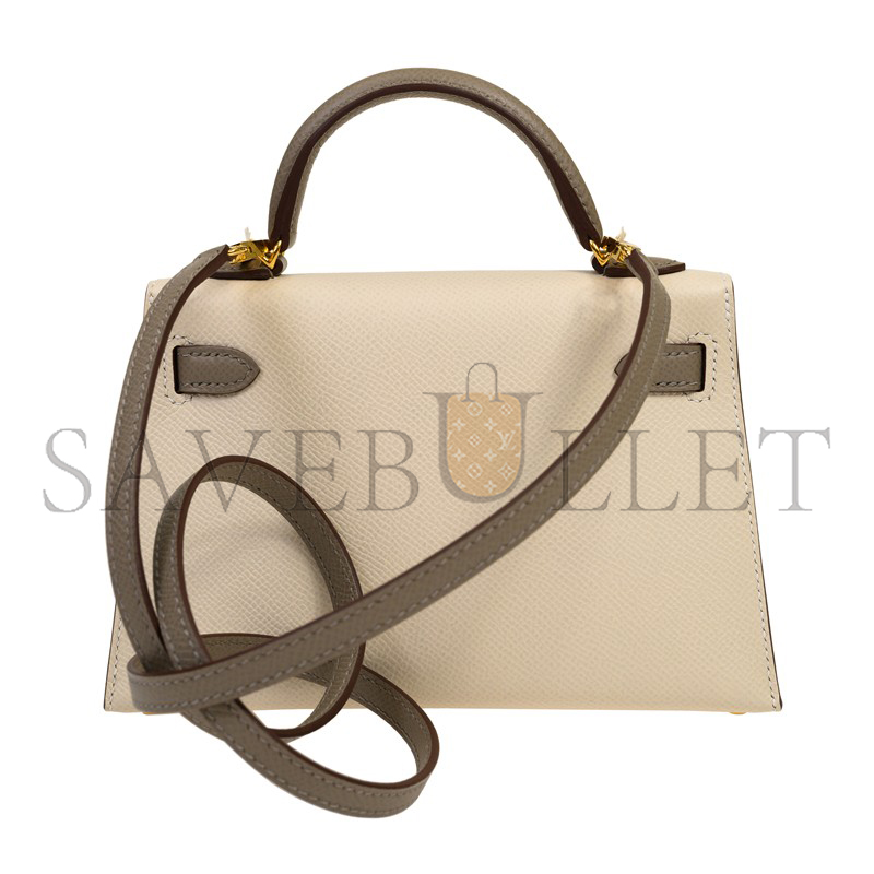 H**me5 mini kelly epsom gold hardware (19*12*5.5cm)